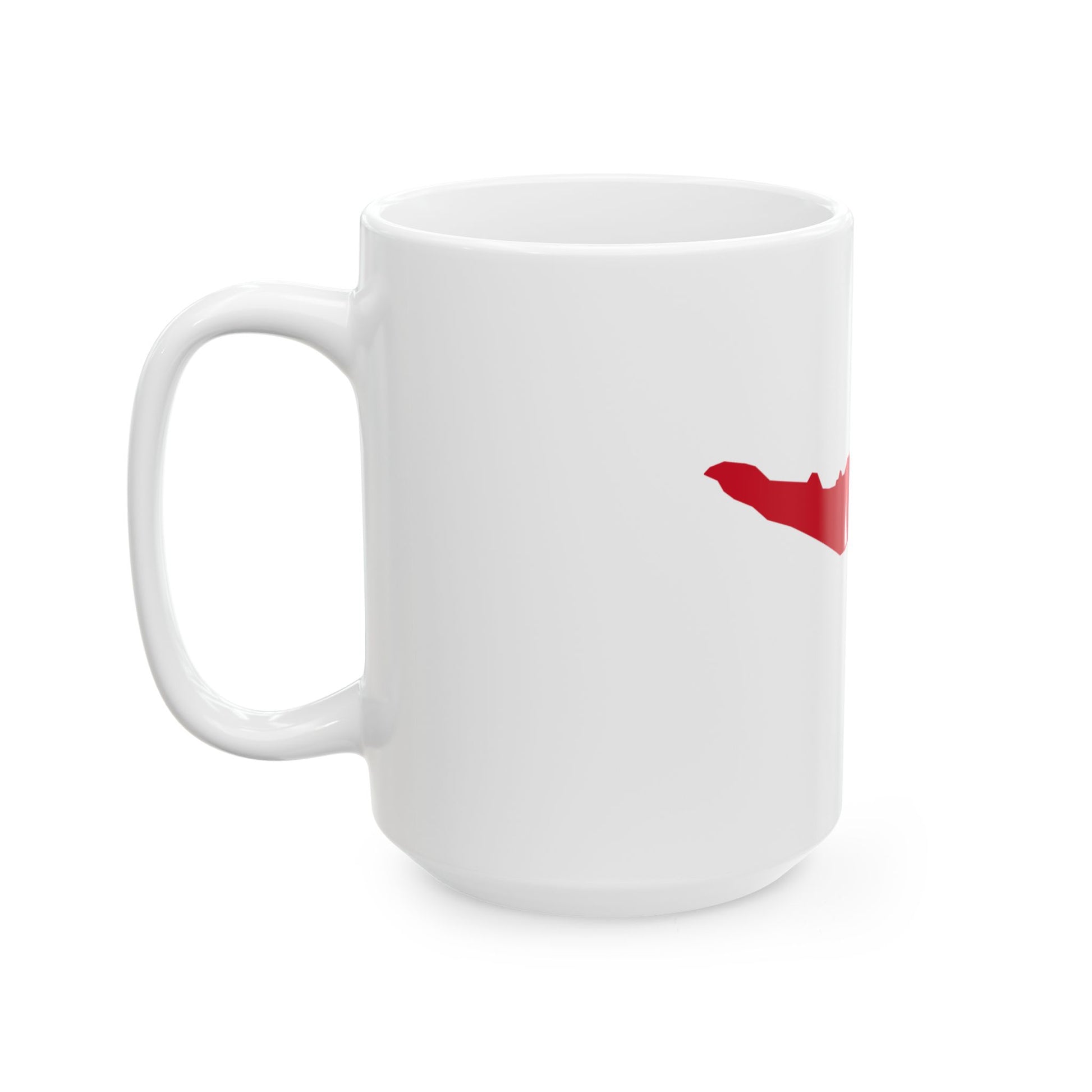 Flag map of Anjouan (Comoros) White Coffee Mug-Go Mug Yourself