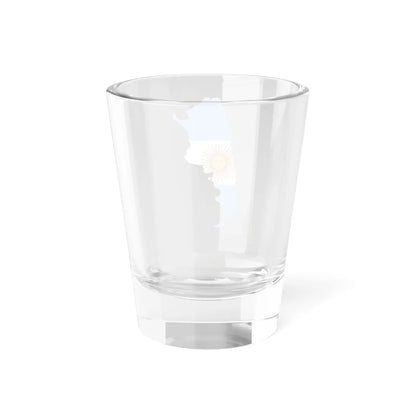 Flag map of Argentina (Argentina) Shot Glass 1.5oz - Go Mug Yourself
