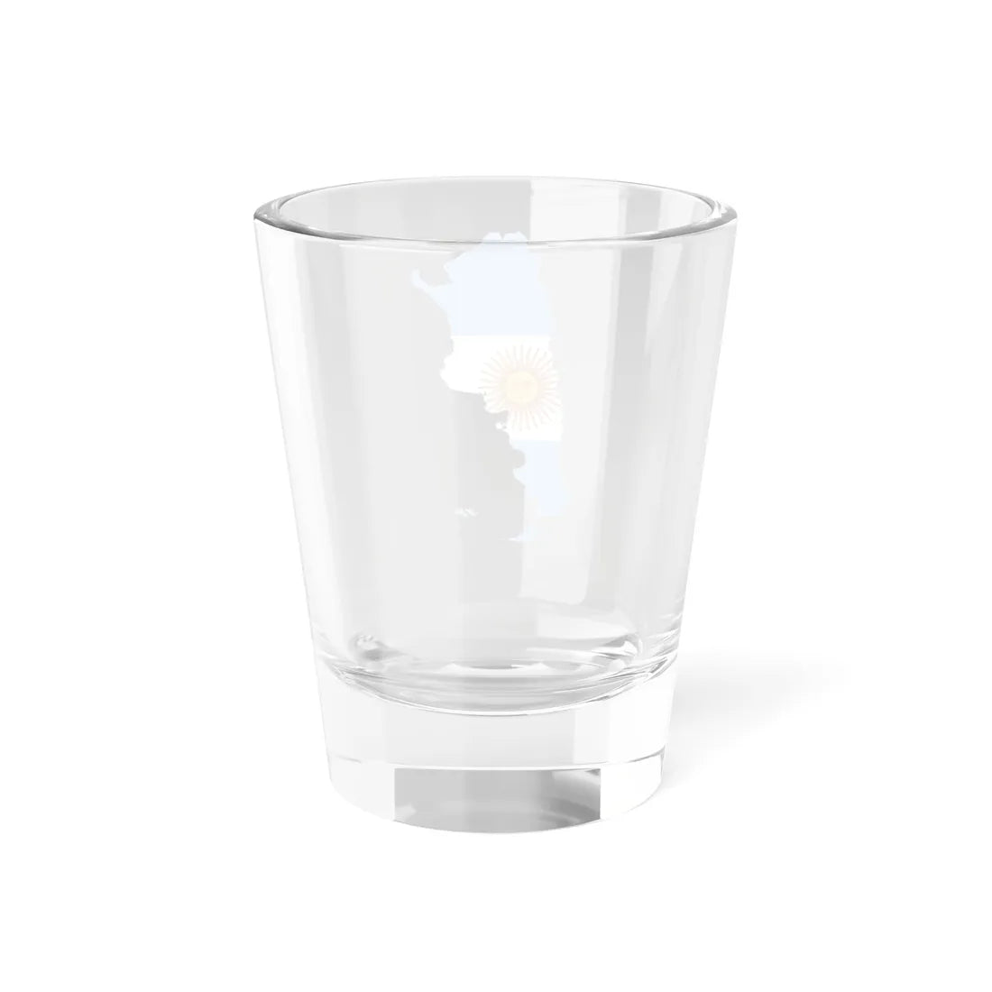 Flag-map of Argentina  Falkland Islands (Argentina) Shot Glass 1.5oz - Go Mug Yourself