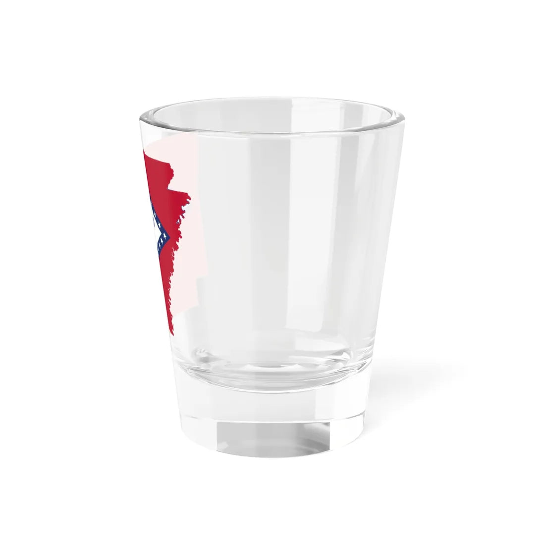 Flag-map of Arkansas (United States) Shot Glass 1.5oz - Go Mug Yourself