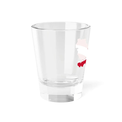 Flag-map of Austria (Austria) Shot Glass 1.5oz - Go Mug Yourself