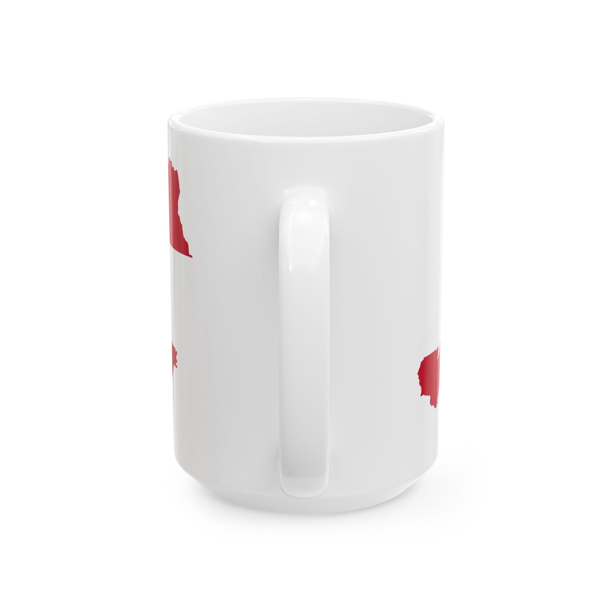 Flag-map of Austria (Austria) White Coffee Mug-Go Mug Yourself