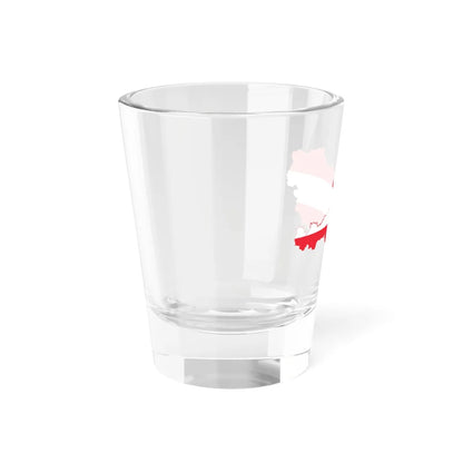 Flag-map of Austria2 (Austria) Shot Glass 1.5oz - Go Mug Yourself