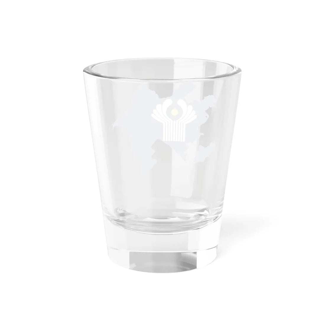 Flag-map of Azerbaijan CIS (Azerbaijan) Shot Glass 1.5oz - Go Mug Yourself