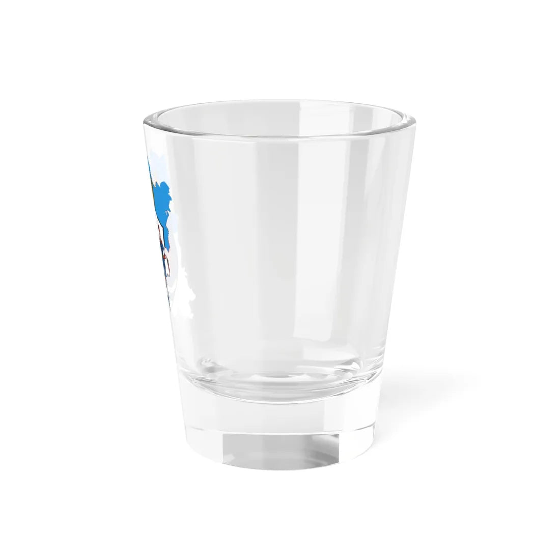 Flag-map of Bacs-Kiskun County (Hungary) Shot Glass 1.5oz - Go Mug Yourself
