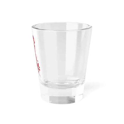 Flag-map of Bahrain (Bahrain) Shot Glass 1.5oz - Go Mug Yourself