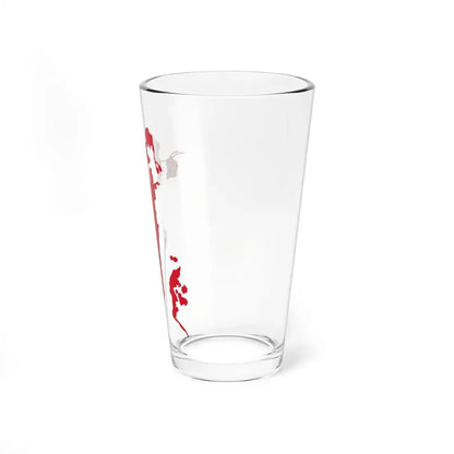 Flag-map of Bahrain before 1820 (Bahrain) Pint Glass 16oz - Go Mug Yourself
