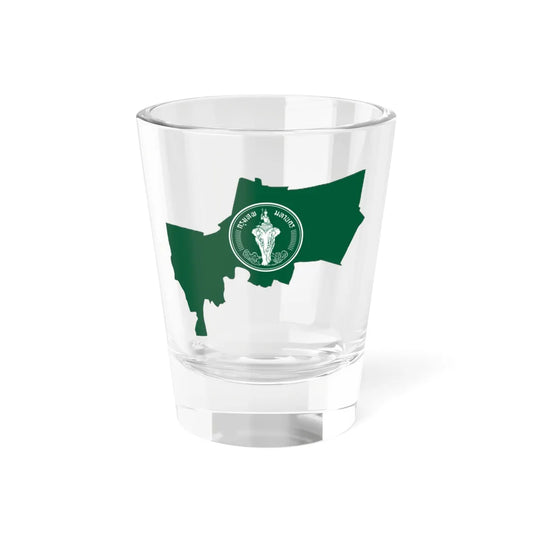 Flag map of Bangkok (Thailand) Shot Glass 1.5oz 1.5oz - Go Mug Yourself