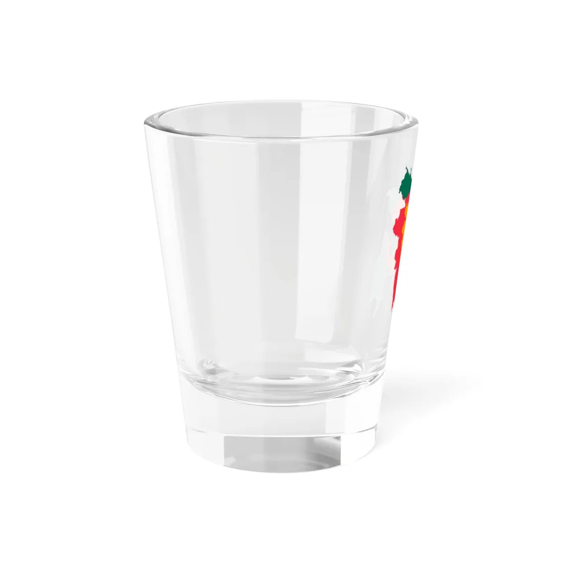 Flag-map of Bangladesh 1971-1972 (Bangladesh) Shot Glass 1.5oz - Go Mug Yourself