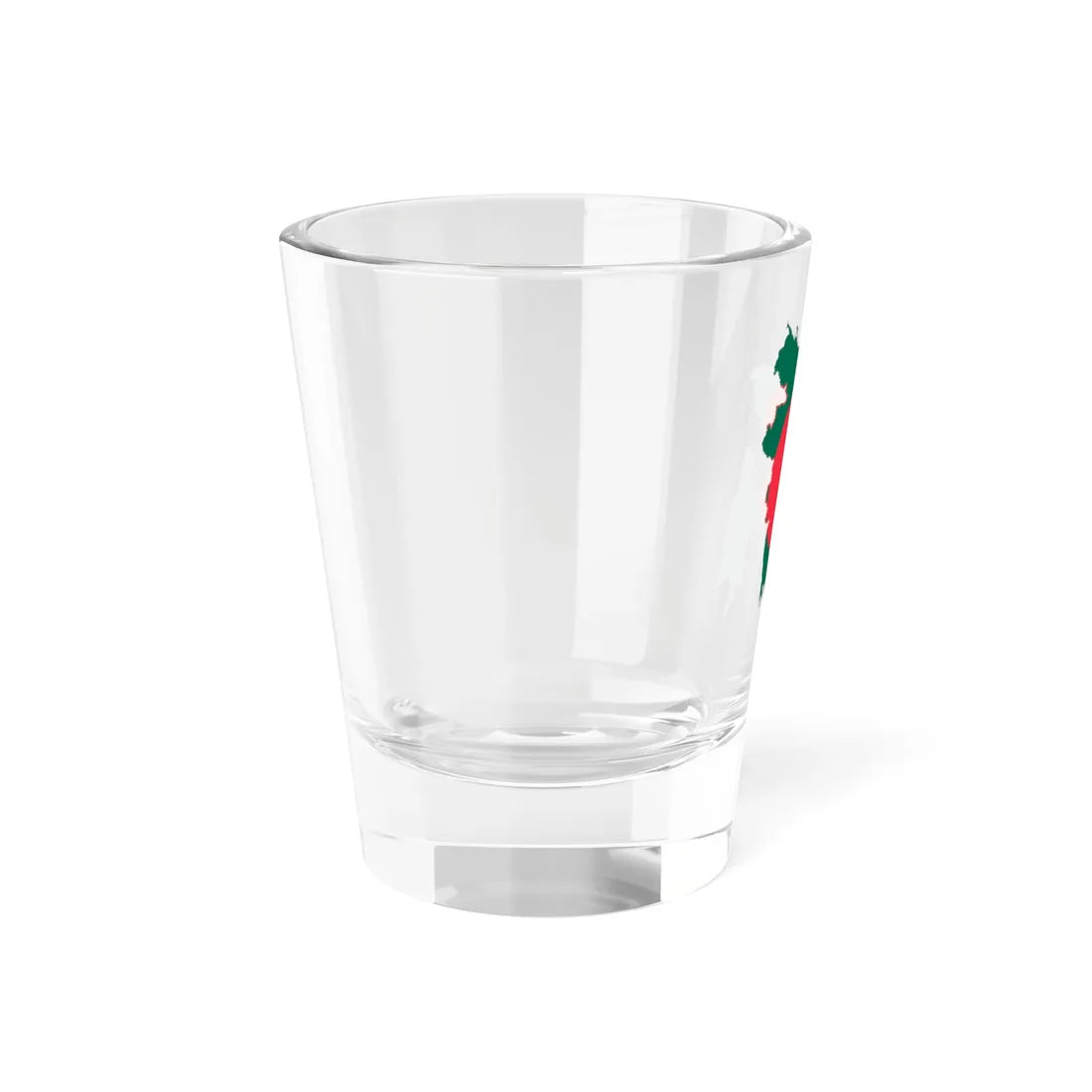Flag-map of Bangladesh (Bangladesh) Shot Glass 1.5oz - Go Mug Yourself