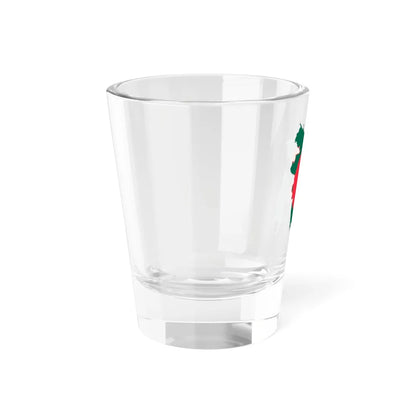 Flag-map of Bangladesh (Bangladesh) Shot Glass 1.5oz - Go Mug Yourself