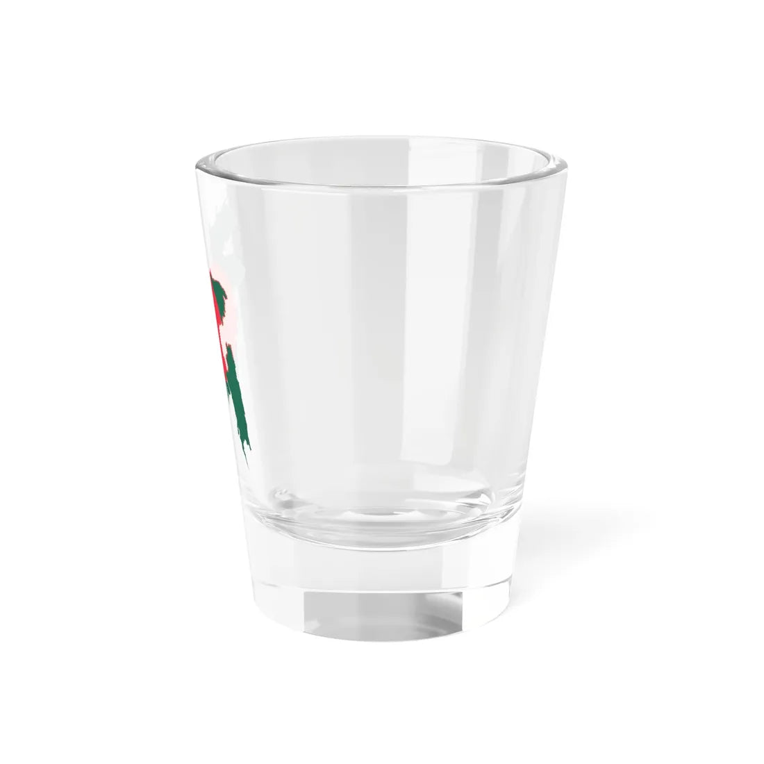 Flag-map of Bangladesh (Bangladesh) Shot Glass 1.5oz - Go Mug Yourself