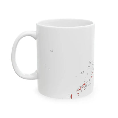 Flag map of Bangsamoro (Philippines) White Coffee Mug - Go Mug Yourself