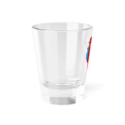 Flag-map of Bashkir ASSR (Russia) Shot Glass 1.5oz - Go Mug Yourself