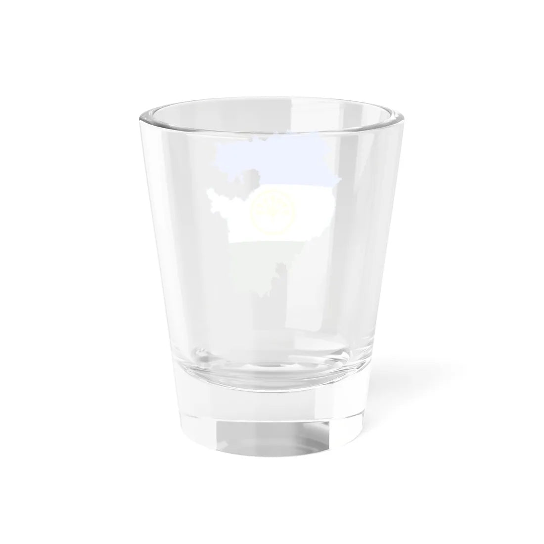 Flag-map of Bashkortostan (Russia) Shot Glass 1.5oz - Go Mug Yourself