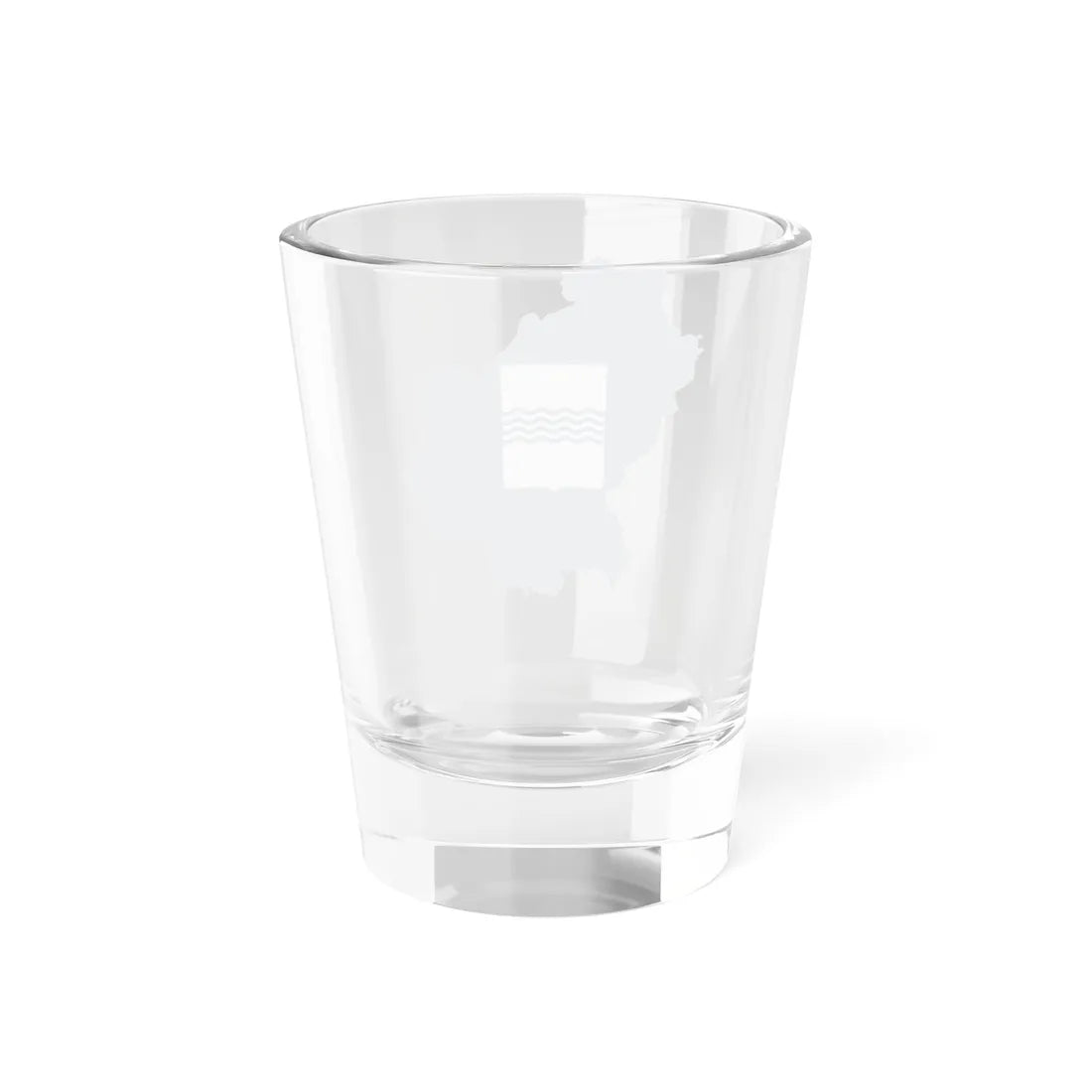 Flag-map of Basilicata (Italy) Shot Glass 1.5oz - Go Mug Yourself