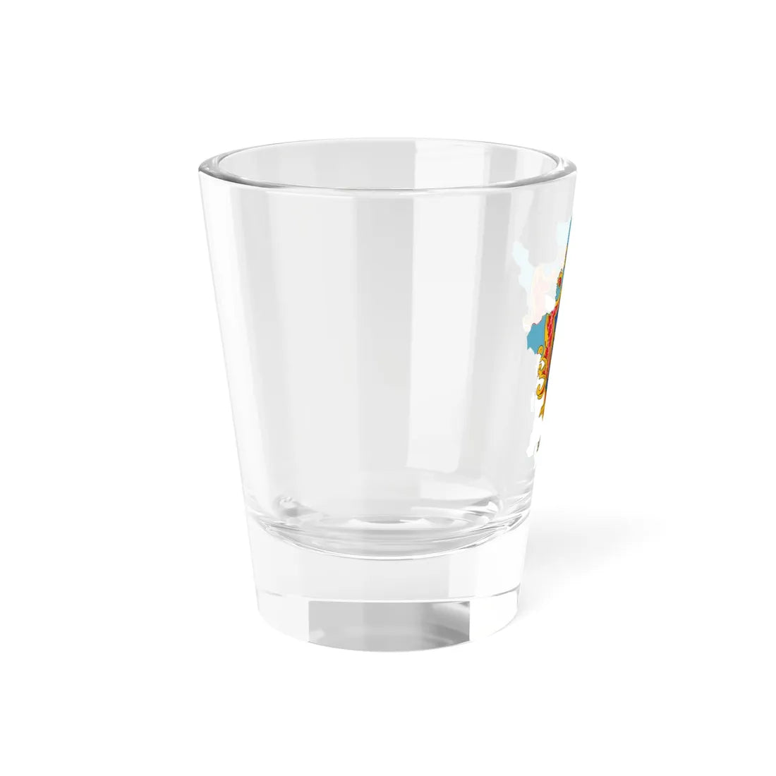 Flag-map of Bekes County (Hungary) Shot Glass 1.5oz - Go Mug Yourself