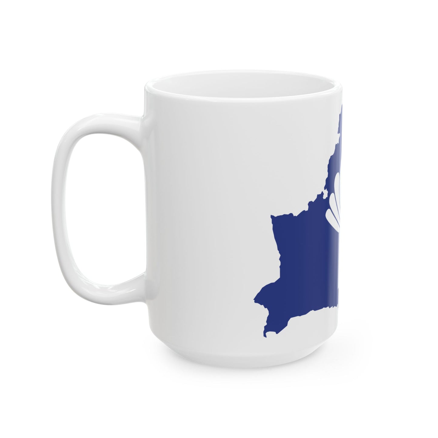 Flag-map of Belarus CIS (Belarus) White Coffee Mug-Go Mug Yourself