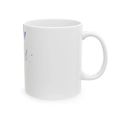 Flag-map of Belize (Belize) White Coffee Mug - Go Mug Yourself