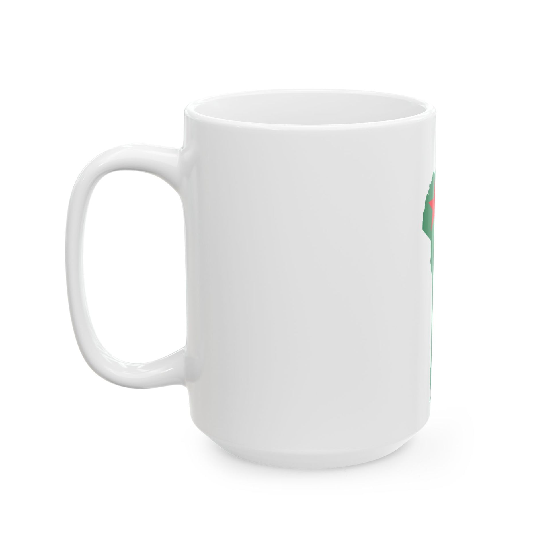 Flag map of Benin 1975-1990 (Benin) White Coffee Mug-Go Mug Yourself