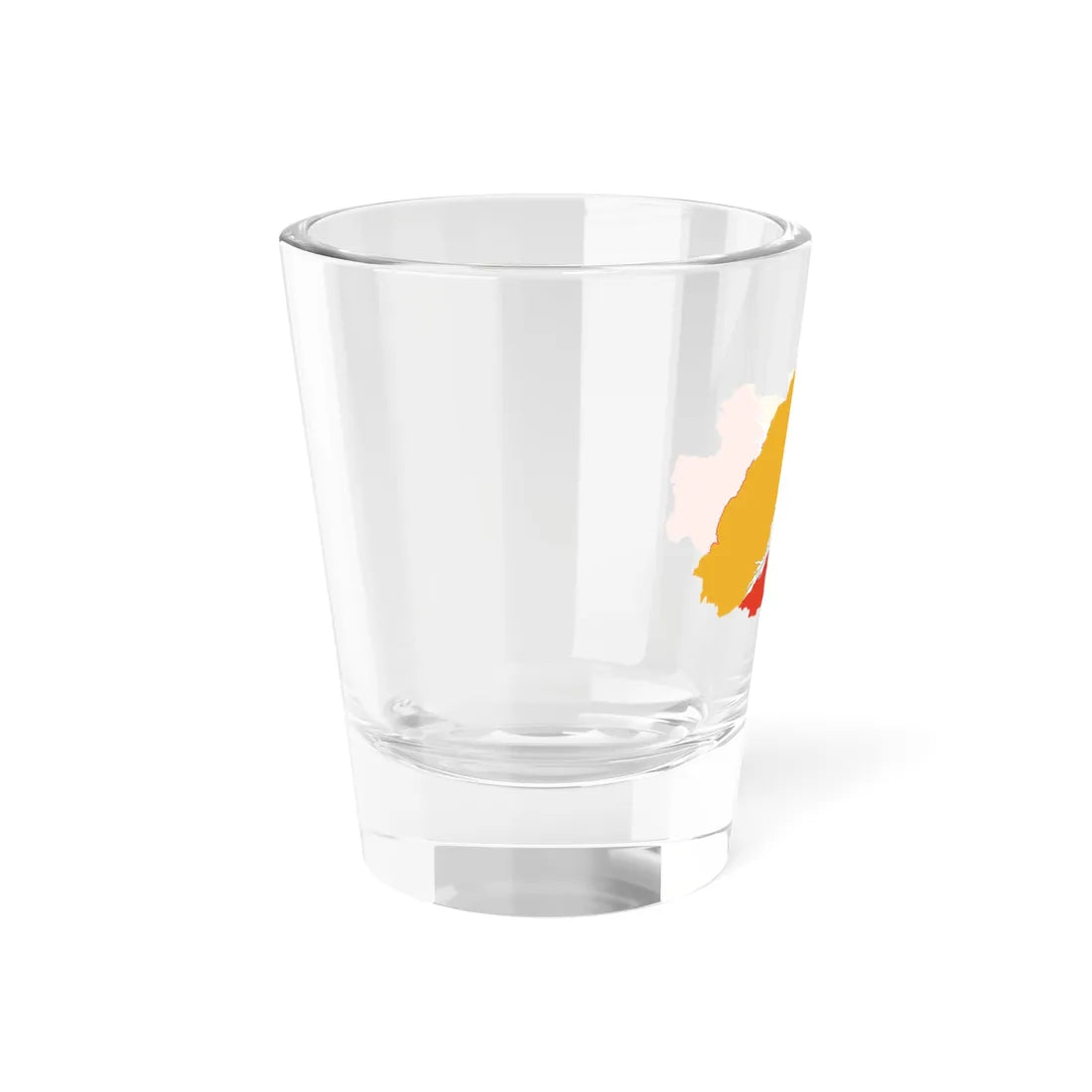 Flag-map of Bhutan (Bhutan) Shot Glass 1.5oz - Go Mug Yourself