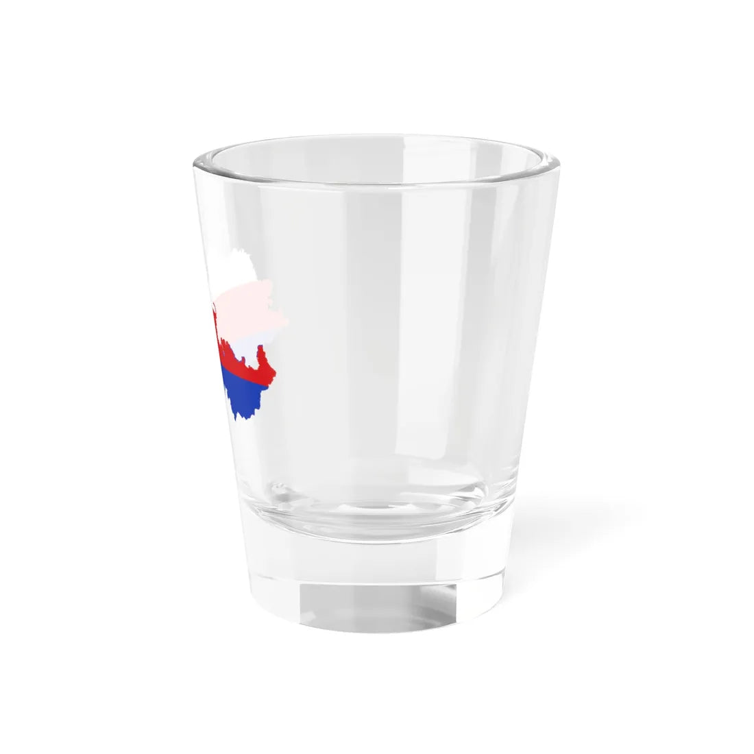 Flag-map of Bohemia and Moravia (Czech Republic) Shot Glass 1.5oz - Go Mug Yourself