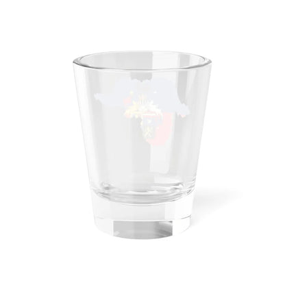 Flag-map of Borsod-Abauj-Zemplen County (Hungary) Shot Glass 1.5oz - Go Mug Yourself