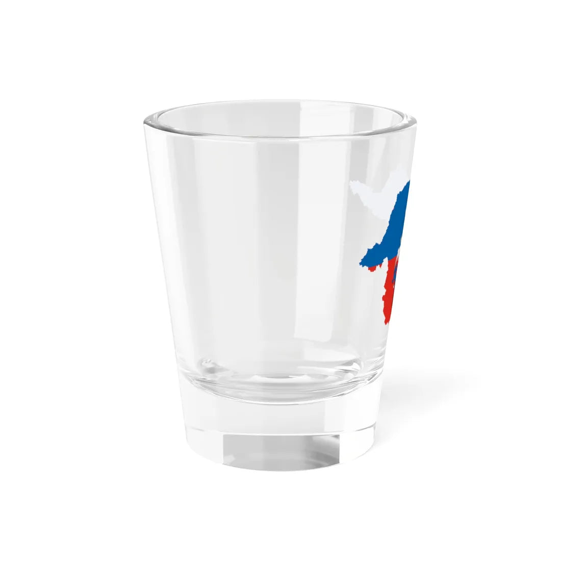 Flag-map of Borsod-Abauj-Zemplen County (Hungary) Shot Glass 1.5oz - Go Mug Yourself