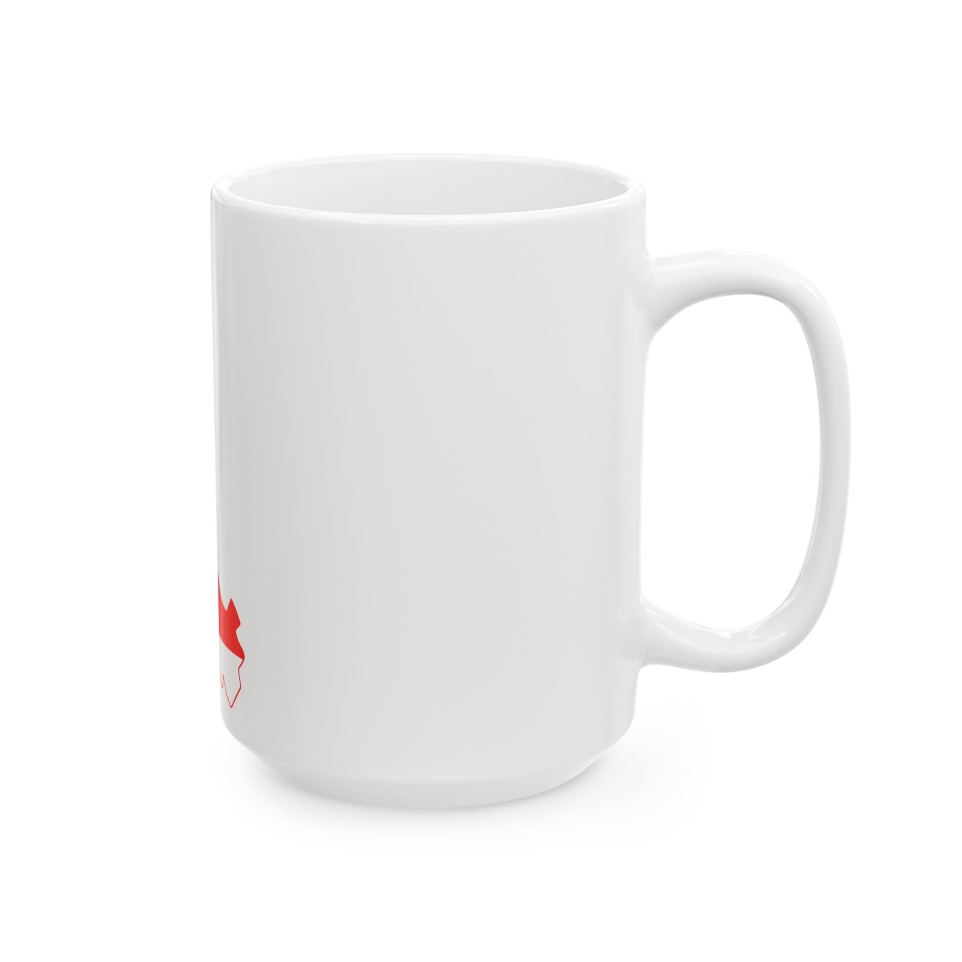 Flag map of Bremen (Germany) White Coffee Mug-Go Mug Yourself