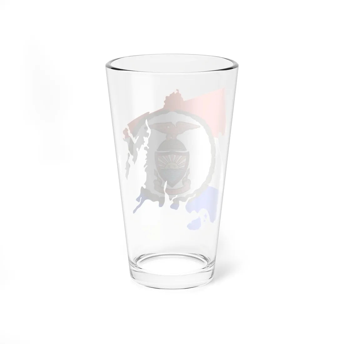 Flag-map of Bronx County New York (United States) Pint Glass 16oz - Go Mug Yourself