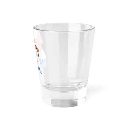 Flag-map of Bronx County New York (United States) Shot Glass 1.5oz - Go Mug Yourself