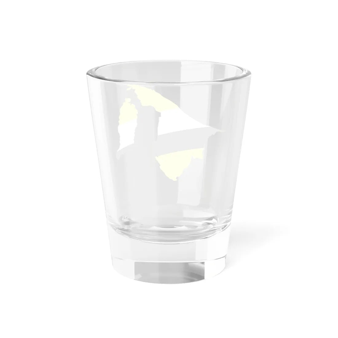 Flag-map of Brunei 1906-1959 (Brunei) Shot Glass 1.5oz - Go Mug Yourself