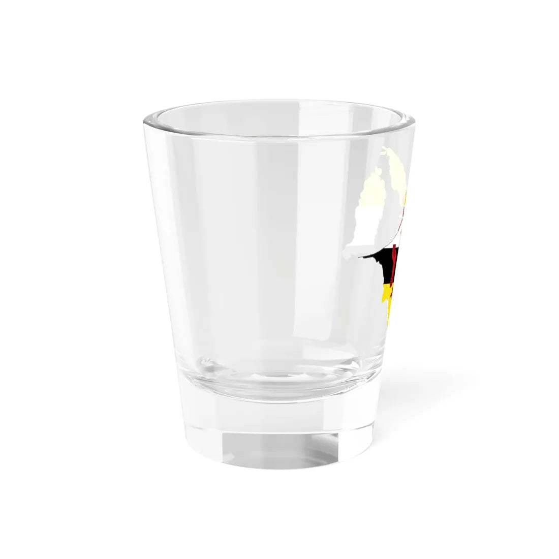 Flag-map of Brunei (Brunei) Shot Glass 1.5oz - Go Mug Yourself