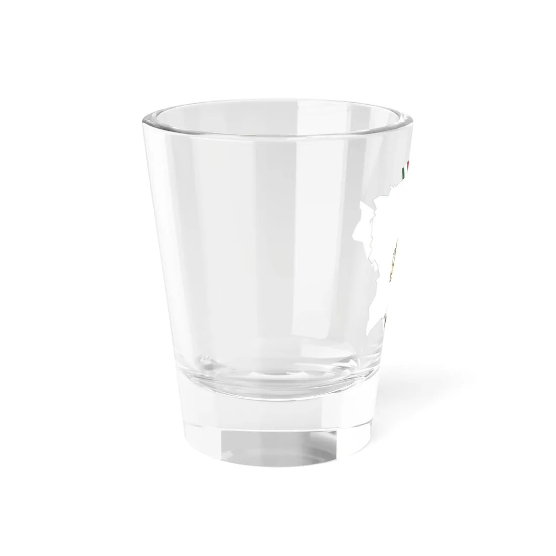 Flag-map of Budapest (Hungary) Shot Glass 1.5oz - Go Mug Yourself