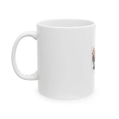 Flag-map of Buenos Aires City (Argentina) White Coffee Mug - Go Mug Yourself