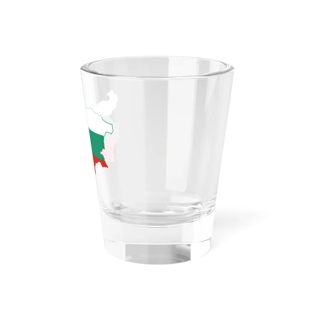 Flag-map of Bulgaria (Bulgaria) Shot Glass 1.5oz - Go Mug Yourself