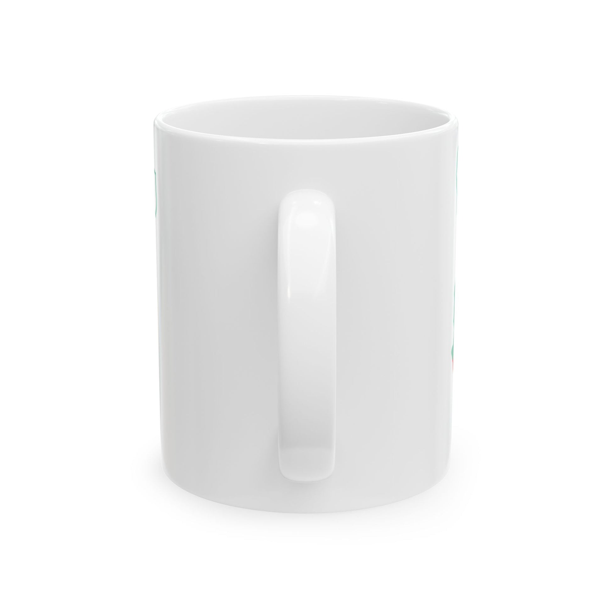 Flag map of Bulgaria (Bulgaria) White Coffee Mug-Go Mug Yourself