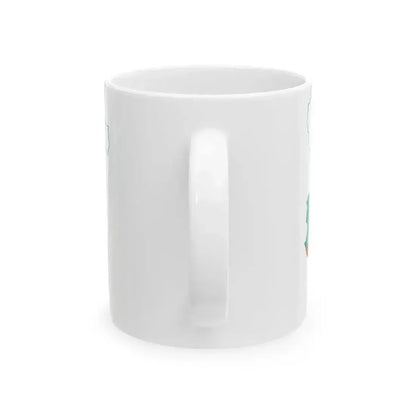 Flag-map of Bulgaria (Bulgaria) White Coffee Mug - Go Mug Yourself