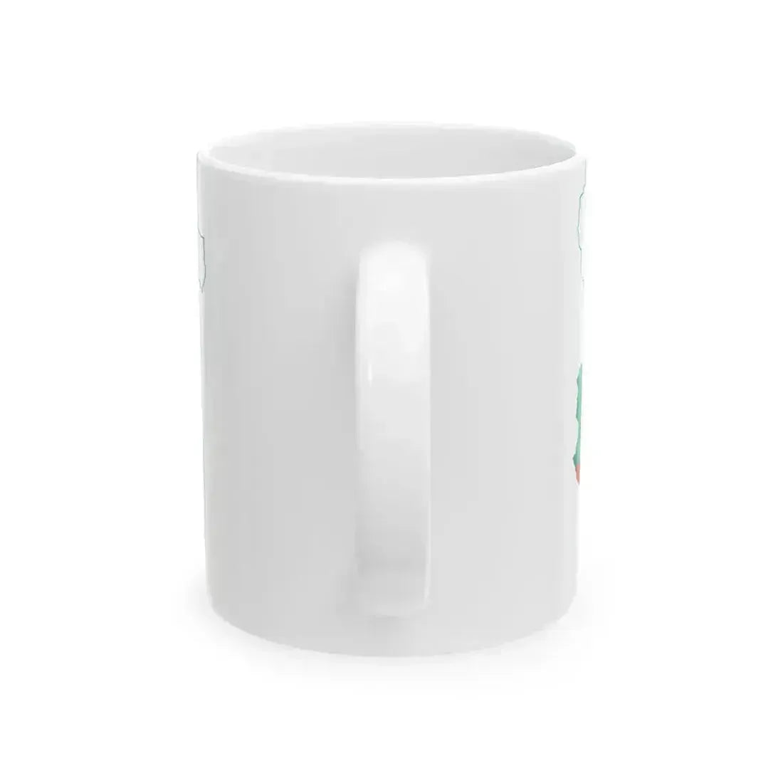 Flag-map of Bulgaria (Bulgaria) White Coffee Mug - Go Mug Yourself