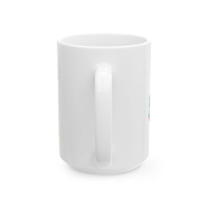 Flag-map of Bulgaria (Bulgaria) White Coffee Mug-Go Mug Yourself
