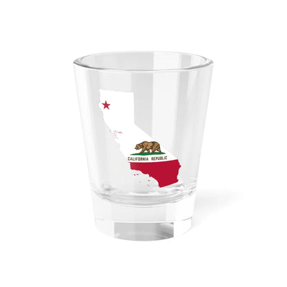 Flag-map of California (United States) Shot Glass 1.5oz 1.5oz - Go Mug Yourself