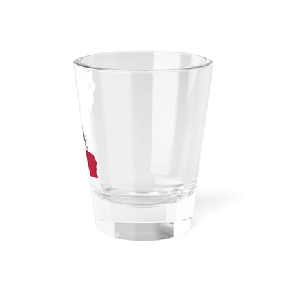 Flag-map of California (United States) Shot Glass 1.5oz - Go Mug Yourself