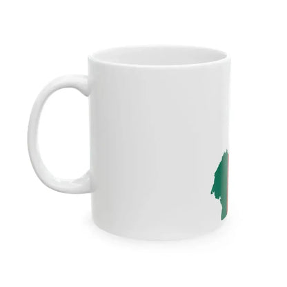 Flag map of Cameroon 1957-1961 (Cameroon) White Coffee Mug - Go Mug Yourself