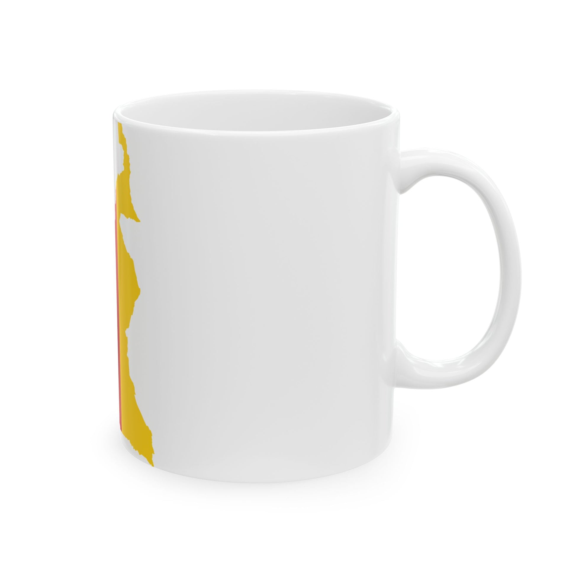 Flag map of Cameroon 1957-1961 (Cameroon) White Coffee Mug-Go Mug Yourself