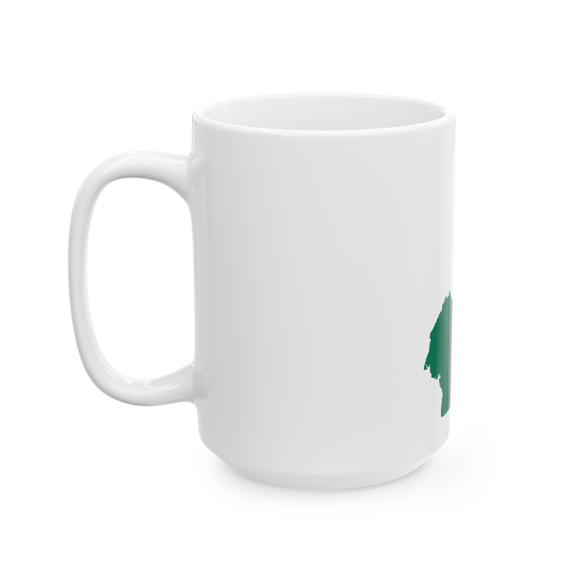 Flag map of Cameroon 1957-1961 (Cameroon) White Coffee Mug-Go Mug Yourself