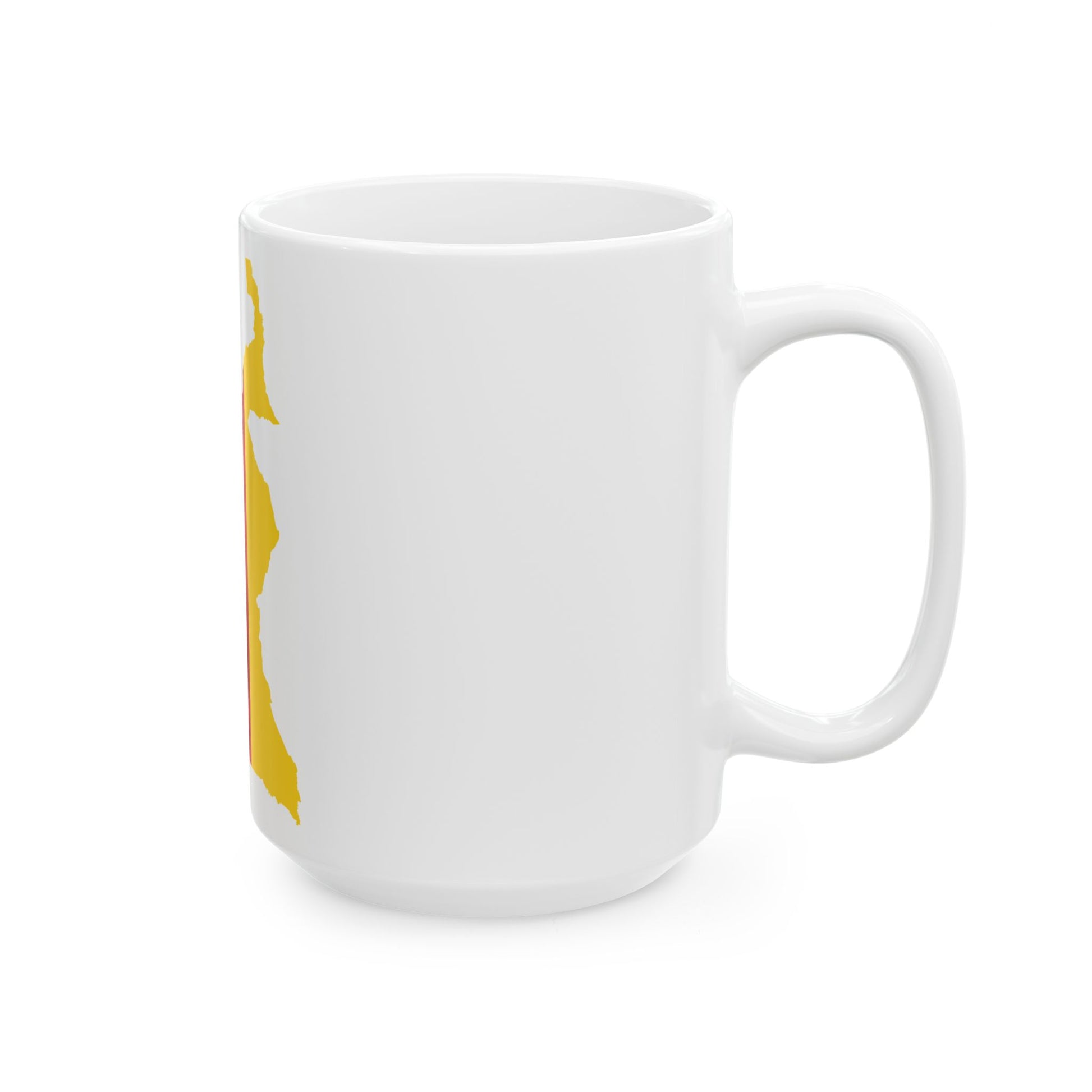Flag map of Cameroon 1957-1961 (Cameroon) White Coffee Mug-Go Mug Yourself