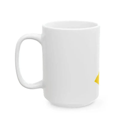 Flag map of Castellammare di Stabia (Italy) White Coffee Mug - Go Mug Yourself