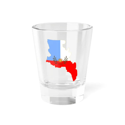 Flag-map of Catamarca Province (Argentina) Shot Glass 1.5oz 1.5oz - Go Mug Yourself