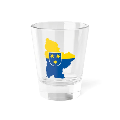 Flag-map of Celje (Slovenia) Shot Glass 1.5oz 1.5oz - Go Mug Yourself