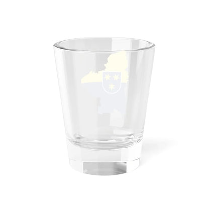 Flag-map of Celje (Slovenia) Shot Glass 1.5oz - Go Mug Yourself